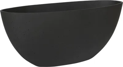 Produktbild von Pottery Pots Pflanzschale Blumentopf Dorant Schwarz L 53 x B 23,5 cm H 21 cm