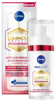 Produktbild von NIVEA Cellular Luminous 630 2-in-1 Serum gegen Pigmentflecken und Falten 30ml