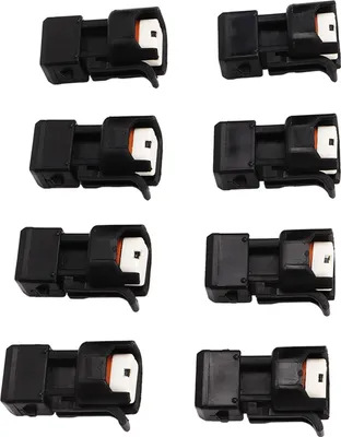 Obrázek produktu pro 8ks adaptérů vstřikovačů 43100 08 Sada adaptérů vstřikovačů paliva vhodná pro LS1 EV1 až EV6 LS2 LS3 LSX LT1