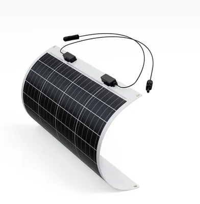 Flexibles Solarmodul 50 W, 12 V, monokristallin, biegbar