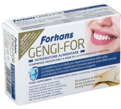 Produktbild von FORHANS GENGI, 30 Tabletten, 19,50 g