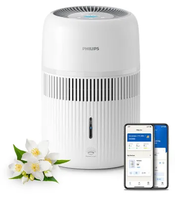 Produktbild von Philips Luftbefeuchter NanoCloud 5000 Serie, Weiß, 4,5l, für Räume bis 50m²