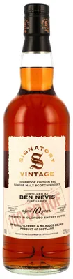 Produktbild von Ben Nevis 10 Jahre - 2015/2026 - Oloroso Sherry Butt Finish - 100 Proof Edition #80 - Single Malt Scotch Whisky
