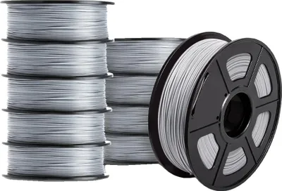 Zdjęcie produktu dla Filament PLA, wysoka wytrzymałość, przyjazny dla środowiska, rolka PLAPLUS silver10