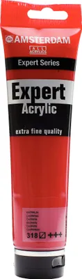 Produktbild von Amsterdam Expert Series Acrylfarbe Tube 150 ml Karmin 318