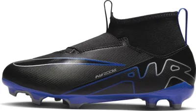 Produktbild von Nike Jr. Zoom Mercurial Superf BLACK/CHROME-HYPER ROYAL BLACK/CHROME-HYPER ROYAL 33.5