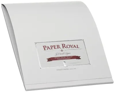 Produktbild von Rössler edler Block A4 | Schreibblock A4 | 40 Blatt DIN A4 Papier | Briefpapier