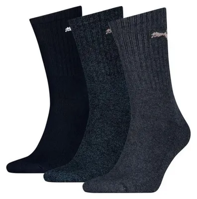 Obrázok produktu pre Puma športové ponožky Regular Crew, balenie 3 kusy, farba: denim, veľkosť: 47-49