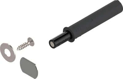 Produktbild von BLUM TIP-ON für Türen 956.1004 Kurzversion mit Magnet, carbonschwarz