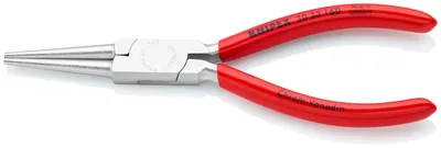 Zdjęcie produktu dla Knipex 30 33 160, Szczypce okrągłe, 2,5 mm, 4,1 cm, Stal chromowo-wanadowa, Czerwony, 160 mm