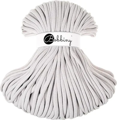 Zdjęcie produktu dla Sznurek pleciony bawełniany Bobbiny Jumbo / Księżycowy / Moonlight / 9mm / 100m