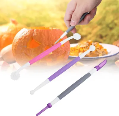 Image de 3pcs / set Fondant Outils de décoration de gâteaux Modèles de fleurs Découpeur de pâtisserie