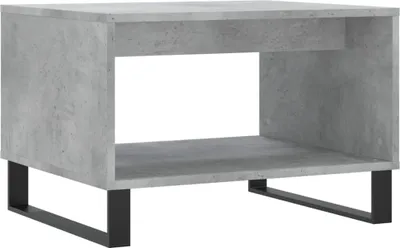 Obrázek produktu pro vidaXL Konferenční stolek Concrete Grey 60x50x40 cm Dřevěný materiál