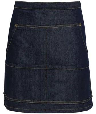 Obrázok produktu pre Premier - zásterka, džínsovina LT3136 (jednotná veľkosť) (indigo-džínsová modrá)