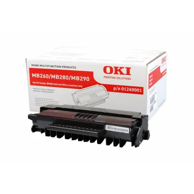 Produktbild von OKI 01240001, Laserpatrone, 5500 Seiten, Schwarz, 1 Stück(e)