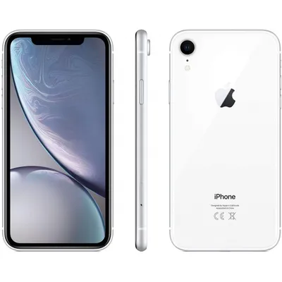 Produktbild von Apple iPhone XR mit 128 GB in weiß