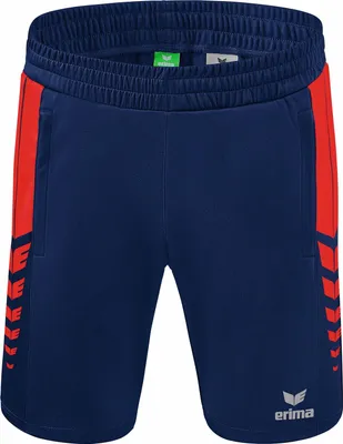 Produktbild von Erima Six Wings Worker Shorts Herren - New Navy / Rot