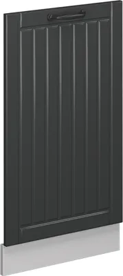 Produktbild von Geschirrspülblende Vicco Fame-Line Anthrazit Landhaus 45 cm ohne Arbeitsplatte, Model 54517