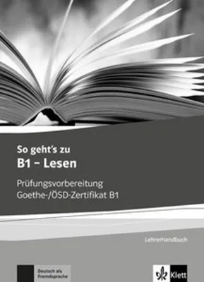 Produktbild von So geht's zu B1 - Lesen. Lehrerhandbuch
