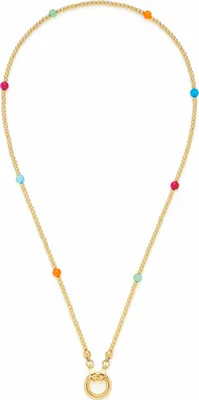 Produktbild von Leonardo Jewels Halskette 45 Smile Clip&Mix, Kette, Schmuckkette, Modeschmuck, Edelstahl IP Gold, Gold, 023749