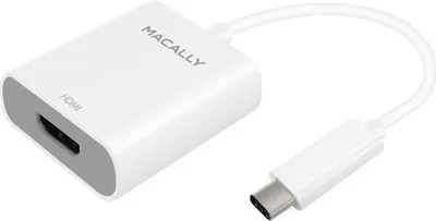 Produktbild von Macally UCHD4K60, USB-C to HDMI 4K/60Hz Adpater, weiß
