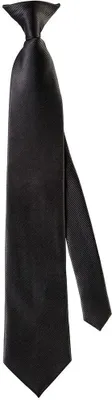 Produktbild von Krawatte mit Clip Fb. schwarz : schwarz : 100% Polyester (Business)