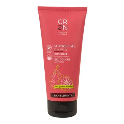 Produktbild von Rich Elements - Shower Gel bergamot & olive 200ml
