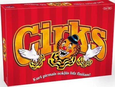 Produktbild von Taktik-Brettspiel-Zirkus (in lettischer Sprache)
