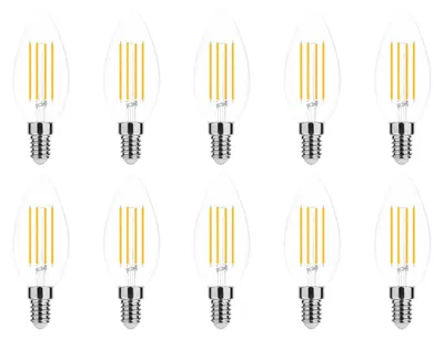 Produktbild von Modee E14 LED Filamentlampe 7W 806lm 4000K Neutralweiß 10 Stück
