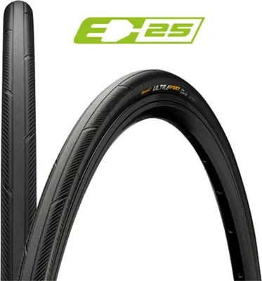 Produktbild von Continental 32-622 Ultra Sport 3, E-25, Draht, schwarz / schwarz-skin