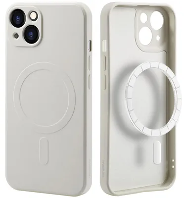 Imagen del producto de Funda de Colores con MagSafe para Apple iPhone 13 - Beige