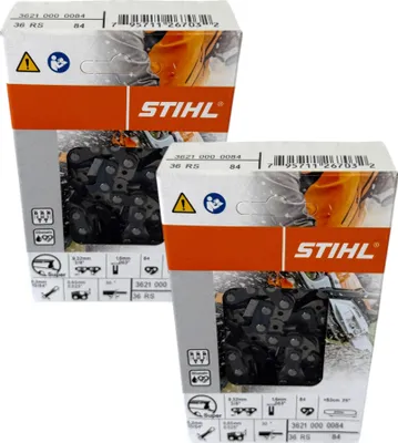 Obrázek produktu pro Stihl 2x 3/8" Rapid Super (RS) pilový řetěz 63 cm 3/8" 1,6 mm 2 kusy ( 2x 36210000084 )