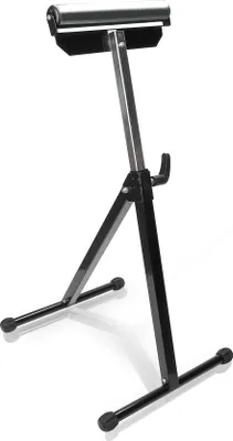 Image de VINGO Support à roulettes Support à roulettes pliable, 68-108CM Hauteur réglable, 60 kg de charge, 30cm de large Support à roulettes réglable, Réglage en continu Support d'assise