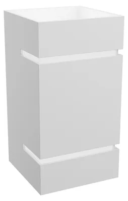 Produktbild von Spectrum Wandleuchte Squalla Lumo Weiß eckig max. 6W G9 ohne Leuchtmittel Up/Down