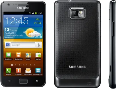 Produktbild von Samsung Galaxy S2 GT-I9100 Schwarz Ohne Simlock Original Top Handy