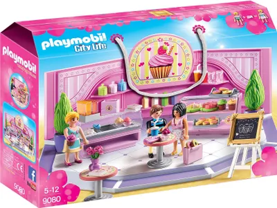 Image de PLAYMOBIL 9080 - Café Cupcake