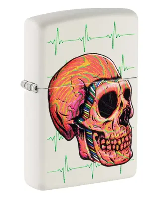 Zdjęcie produktu dla Zapalniczka Zippo 48659 Cyber Teschio Men Multicoloured Metal