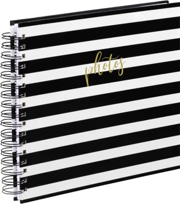 Image de Hama Blocks Spiral noir/blanc 28x24 50 pages blanches 3818