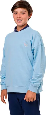 Produktbild von Wekolf Junior-sweatshirt Blau 13-14 Years Jungen,Mädchen Blau 13-14 Years