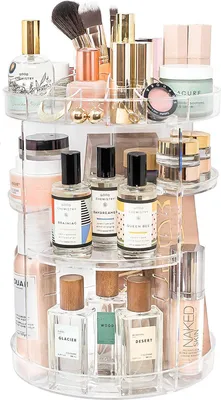 Produktbild von Organizér na make-up, otočný o 360°, výškovo nastaviteľný