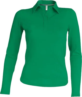Produktbild von Kariban Damen Piqué Poloshirt Langarm