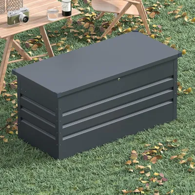 Produktbild von Stahlcontainer für den Außenbereich Gartenstamm 132x61x62cm Chamonix