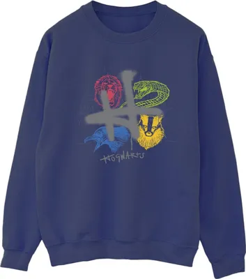 Produktbild von Harry Potter - Sweatshirt für Herren BI28741 (5XL) (Marineblau)