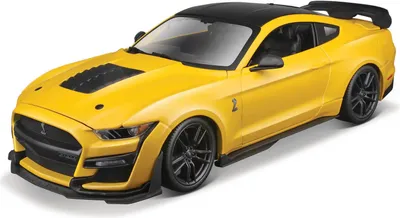 Image de Maisto - 2020 Mustang Shelby GT500, jaune métal, 1:18