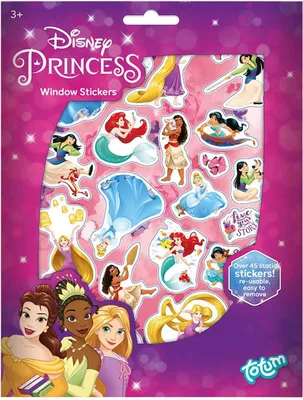 Image de Totum Disney Princess - Autocollant pour fenêtre