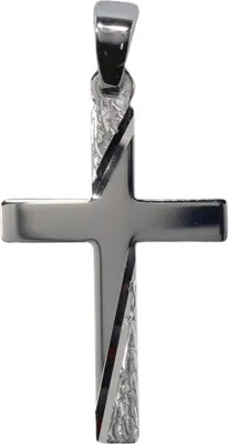 Produktbild von Basic Silber 27.9210S Damen Anhänger Kreuz Sterling-Silber 925 Silber