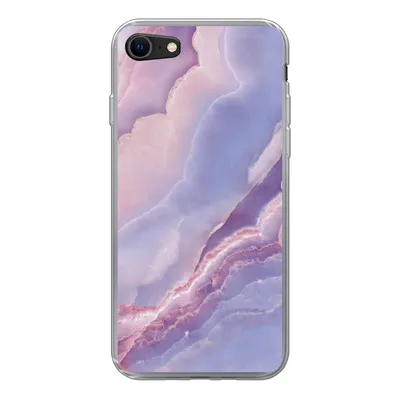 Produktbild von MuchoWow® Handyhülle Schutzhülle Hülle für iPhone 8 Kalkstein - Naturstein - Mineralien Silikon Softcase Handy Hülle - Schutzhaube