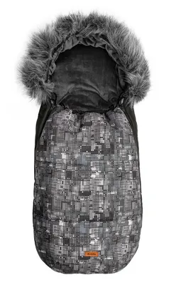 Produktbild von SENSILLO - Fusack Kinderwagen Winter - Auenstoff Wasserabweisend - 100x50cm - Graphit