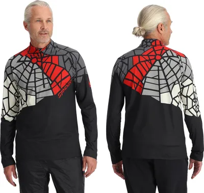 Produktbild von Spyder Vital 1/2 Zip Herren Skirolli Funktionsshirt 38A014411 BLK1 : S