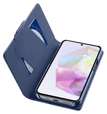 Image de CELLULARLINE Cellularline Book - Galaxy A36/A56 Étui avec pochette pour cartes et fermeture magnétique